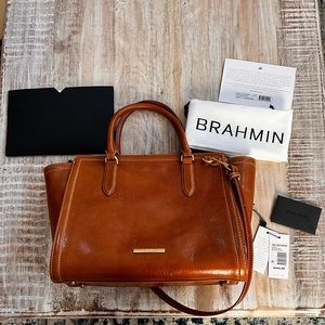 Price drop!! Brahmin Aubree - caramel Odin